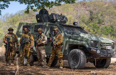 Papua New Guinea Defence Force, Exercise Wantok Warrior 2026, Goldie River Training Depot, 3CER, Harrow Security Vehicles, Tygor E1, Vader X